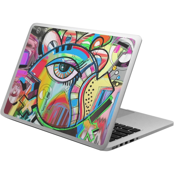 Custom Abstract Eye Painting Laptop Skin - Custom Sized