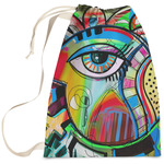 Abstract Eye Painting Laundry Bag - Large