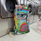 Abstract Eye Painting Large Laundry Bag - In Context