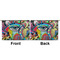 Abstract Eye Painting Large Zipper Pouch Approval (Front and Back)