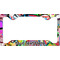 Abstract Eye Painting License Plate Frame - Style C