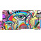Abstract Eye Painting License Plate (Sizes)