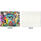 Abstract Eye Painting Linen Placemat - APPROVAL Single (single sided)
