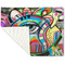 Abstract Eye Painting Linen Placemat - Folded Corner (single side)