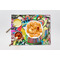 Abstract Eye Painting Linen Placemat - Lifestyle (single)