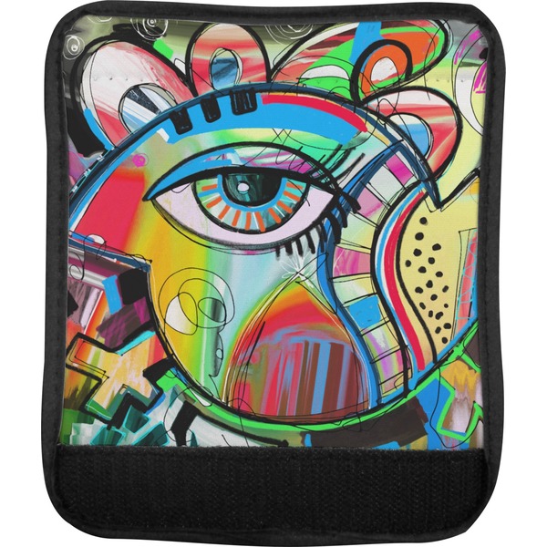 Abstract Eye Painting Luggage Handle Wrap (Approval)