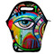 Abstract Eye Painting Lunch Bag - Front