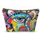 Abstract Eye Painting Makeup Bag (Front)