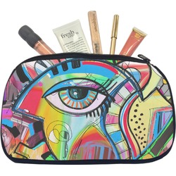 Abstract Eye Painting Makeup / Cosmetic Bag - Medium