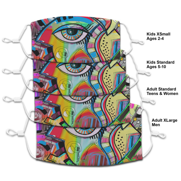 Abstract Eye Painting Mask1 Composite
