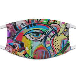 Abstract Eye Painting Cloth Face Mask (T-Shirt Fabric)