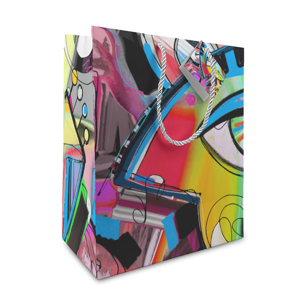 Custom Abstract Eye Painting Medium Gift Bag