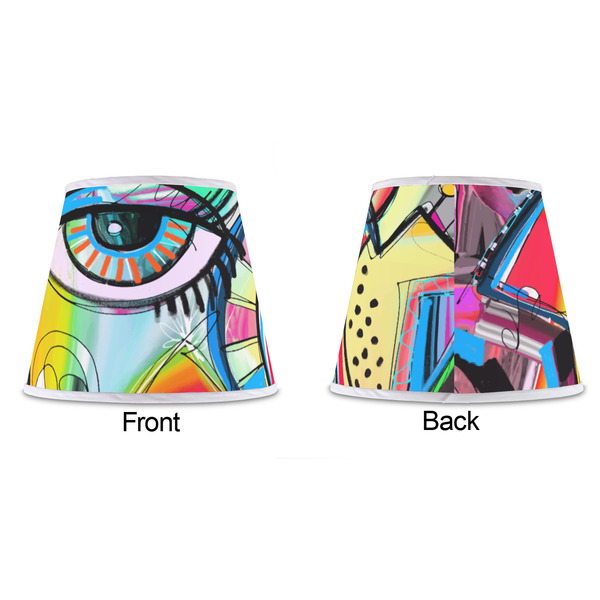 Abstract Eye Painting Poly Film Empire Lampshade - Approval