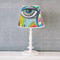 Abstract Eye Painting Poly Film Empire Lampshade - Lifestyle
