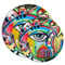 Abstract Eye Painting Melamine Plates - PARENT/MAIN
