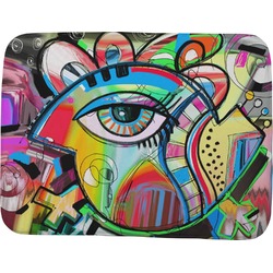 Abstract Eye Painting Memory Foam Bath Mat - 48"x36"