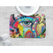 Abstract Eye Painting Memory Foam Bath Mat - LIFESTYLE 34x21