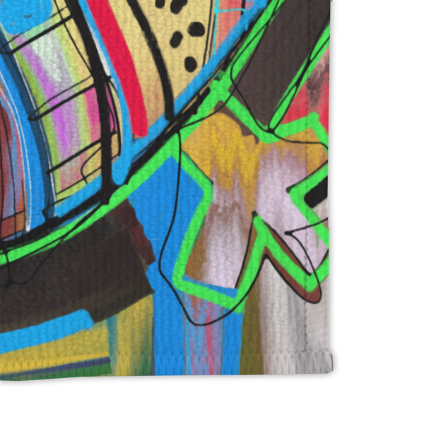 Abstract Eye Painting Microfiber Dish Rag - DETAIL