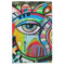 Abstract Eye Painting Microfiber Dish Towel - APPROVAL