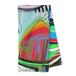 Abstract Eye Painting Kitchen Towel - Microfiber