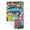 Abstract Eye Painting Microfiber Golf Towels - FOLD