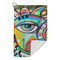 Abstract Eye Painting Microfiber Golf Towels Small - FRONT FOLDED