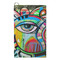 Abstract Eye Painting Microfiber Golf Towels - Small - FRONT