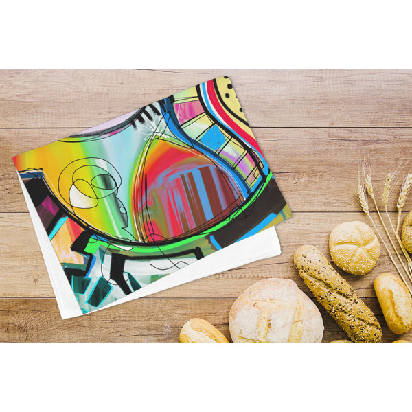 Abstract Eye Painting Microfiber Kitchen Towel - LIFESTYLE