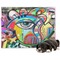 Abstract Eye Painting Microfleece Dog Blanket - Large