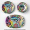 Abstract Eye Painting Microwave & Dishwasher Safe CP Plastic Dishware - Group