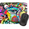 Abstract Eye Painting Rectangular Mouse Pad