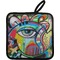 Abstract Eye Painting Neoprene Pot Holder