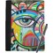 Abstract Eye Painting Notebook