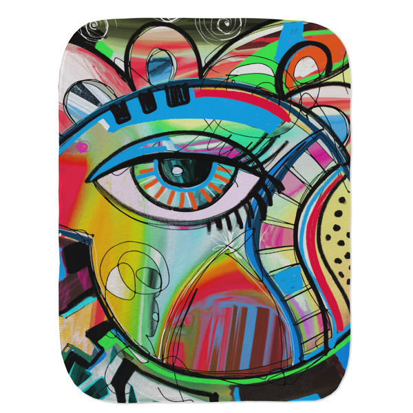 Abstract Eye Painting Old Burp Flat