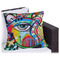 Abstract Eye Painting Outdoor Pillow