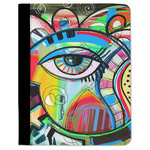 Abstract Eye Painting Padfolio Clipboard
