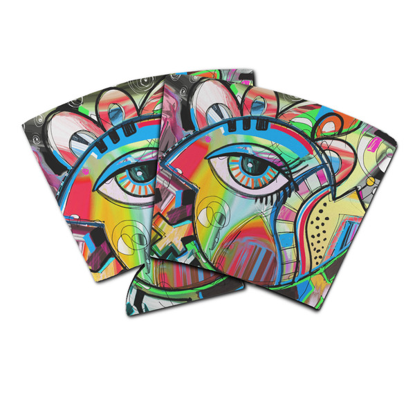 Custom Abstract Eye Painting Party Cup Sleeve