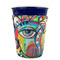 Abstract Eye Painting Party Cup Sleeves - without bottom - FRONT (on cup)