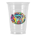 Abstract Eye Painting Party Cups - 16oz