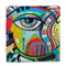 Abstract Eye Painting Party Favor Gift Bag - Gloss - Front