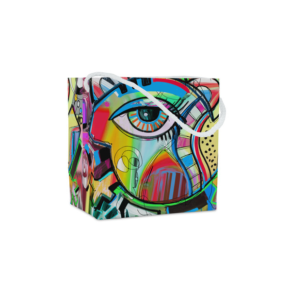 Custom Abstract Eye Painting Party Favor Gift Bags - Gloss