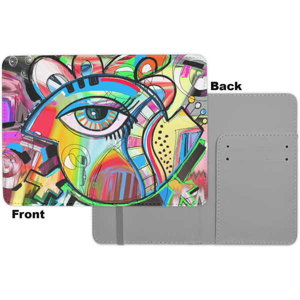 Abstract Eye Painting Passport Holder - Apvl