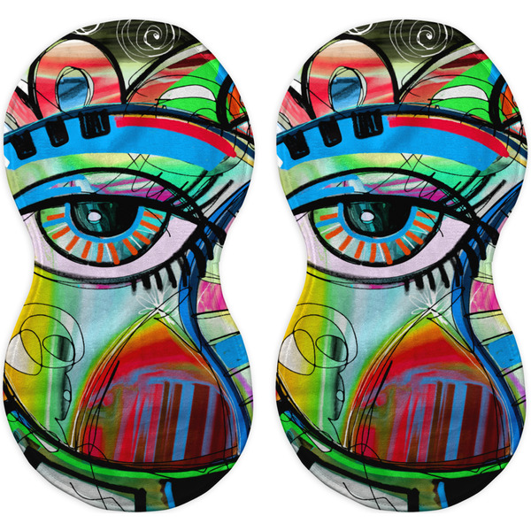 Abstract Eye Painting Peanut Shaped Burps - Approval