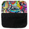 Abstract Eye Painting Pencil Case - Back Open