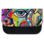 Abstract Eye Painting Canvas Pencil Case