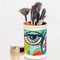 Abstract Eye Painting Pencil Holder - LIFESTYLE makeup