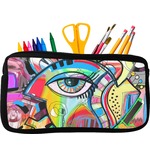 Abstract Eye Painting Neoprene Pencil Case
