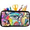 Abstract Eye Painting Pencil / School Supplies Bags - Small