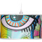 Abstract Eye Painting Pendant Lamp Shade