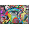 Abstract Eye Painting Personalized Door Mat - 36x24 (APPROVAL)
